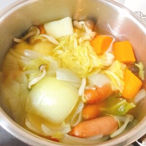 野菜たっぷり☆ポトフ風コンソメスープ♪
